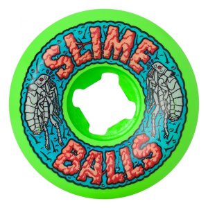 SLIME BALLS WHEELS FLEA BALLS SPEED BALLS 99A GREEN 56mm