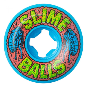 SLIME BALLS WHEELS FLEA BALLS SPEED BALLS 99A BLUE 53mm