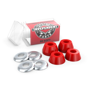 INDEPENDENT BUSHINGS STANDARD CONICAL (88a) SOFT RED