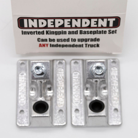 independent baseplates set, inverted kingpin, independent trucks co