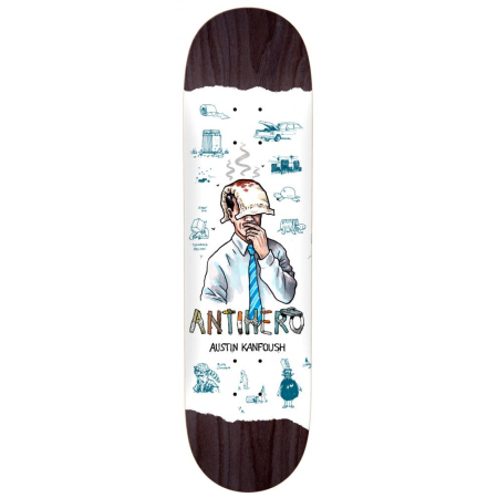 skateboard deck, skate deck, anti hero deck, austin kanfoush deck